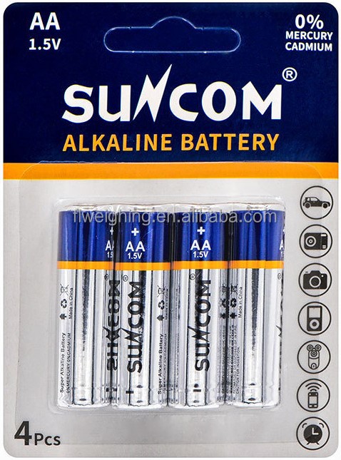 AA LR6 Alkaline Dry 1.5V Battery